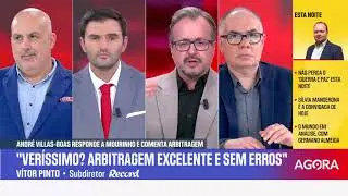 Vítor Pinto: «Uma coisa é Villas-Boas falar do árbitro, outra é falar de arbitragem»