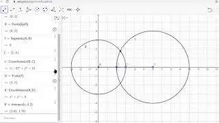 GEOMETRÍA. CONSTRUYE TRIÁNGULOS dados sus lados y/o ángulos. GEOGEBRA.