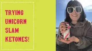 Tasting Pruvit Keto// Up- Unicorn Slam Flavor For The First Time!