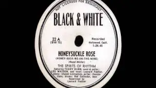 78 RPM: The Spirits Of Rhythm - Honeysuckle Rose (Honey-Sock-Me-On-The-Nose)