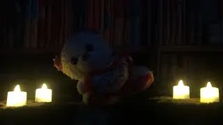 ASMR in the Dark || Scary Stories with a Teddy Bear: The 13th Step (soft whispers)
