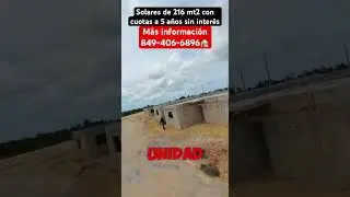 Solares econ&oacute;micos con t&iacute;tulos en punta cana
