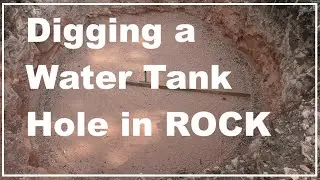 Installing an Underground Water Cistern Tank Under Ground Spencers-Mountain Off-Grid