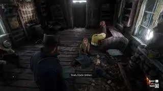 First camp conversation ... #rdr2 #sadieadler #arthurmorgan