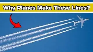 Why Planes Make These Lines - Why Planes Leave Smoke Trails #Aviation #airplanes #exploreaviation