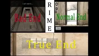 Full Walkthrough (RIME-ROOM ESCAPE GAME) - All Ending, Bad Ending, Normal Ending, True Ending