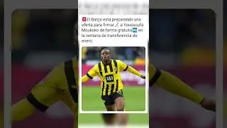 🚨El Bar&ccedil;a prepara oferta para Youssoufa Moukoko 🚨