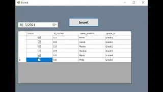 Programming in Visual Basic.NET: Simple system Attendance For students in VB.NET