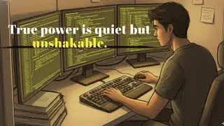 Real Power Doesn’t Shout — It Builds Silently.