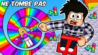 TOUR Roblox mais +1 SAUT sur un BÂTON SAUTEUR POGO..