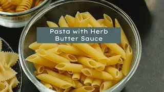 Pasta with Herb Butter Sauce | Easy Recipe | The Kolikata