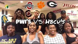 COLLEGE TALK | PWI’S vs. HBCU’S | Q&A| ACADEMICS, DATING, PARTIES