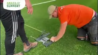 Perfect Circles on Sports Fields with the GRS Circle Plate!
