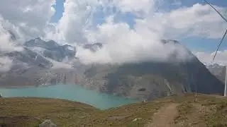filuran Alpine Passes trail tour 2023. Etape 7. Griespass. L&oslash;b. Running. Henning Bechmann