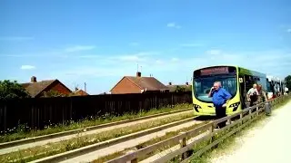 crazy car on luton busway