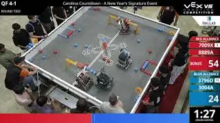 Carolina Countdown - HS : Carolinas - QF #4-1 - 7009X & 8889A vs 3796D & 3004A - Auton + Driver