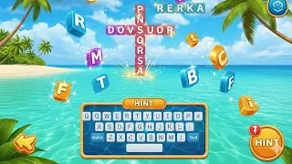 Word Scenery: Crossword