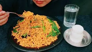 Spicy 2x current Noodles Eating || Asmr Mukbang ||