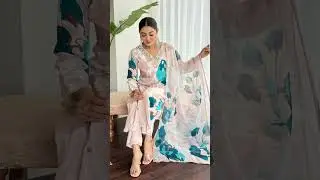 Fabric- muslin with beautiful digital print**Make a change in your wardrobe