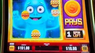 Spooky Link FULL SCREEN BONUS! Cash Collect Delivers!! Mo Spins and Go Ghost! 👻