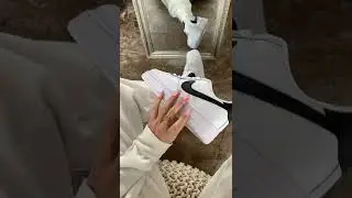 Кроссовки NK Air force essential white gold