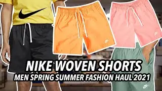 Тканые шорты Nike | Лучшие шорты на лето 2021 | Мужская мода весна-лето 2021 + примерка