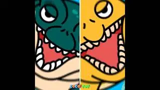 Jiggly Kronosaurus & Pliosaurus #Shorts ㅣCoCosToy