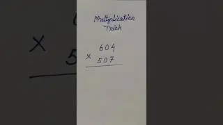 Multiplication Short Trick#shorts#tricks#easy#genius#viralshort#youtubeshorts