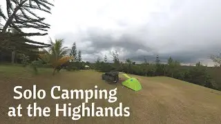 Solo Car Camping | Road 2 Camp2 | Foggy & Raining | Tanay Highlands - Rizal | Superb view Cafe |  4K