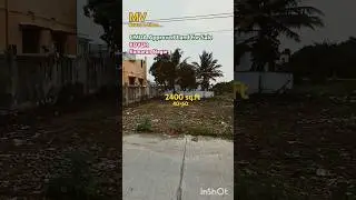 CMDA Approved Land for Sale in Chennai Kovur|2400 sqft|EastFacing #Chennai #cmda_plots #landforsale