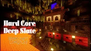 Minecraft hardcore longplay Deepslate survival base【4K】No commentary (Relax / Sleep / ASMR)