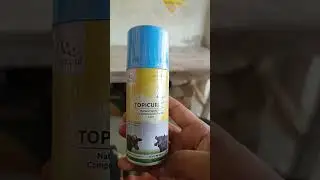 Topicure spray जानवरों मैं घाव मैं उपयोग होता।।