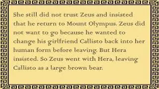 The Great Bear: The Story of Callisto and Arcas