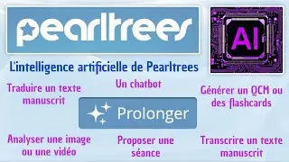 Tuto IA - L'IA de Pearltrees (chatbot, analyse de docs, transcription de manuscrit, QCM, flashcard…)