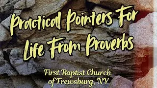 #5 - Did You Hear That Part 2 (Proverbs 1:20-33)