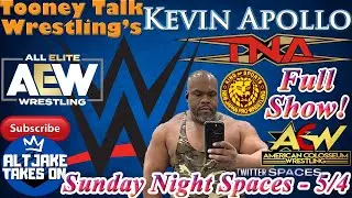 SNS (5/4) - Kevin Apollo of @ToonWrestling Joins to Tell AMAZING Stories & Talk ALL Things Wrestling
