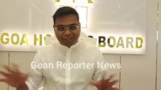Goan Reporter:: Mla Jit Arolkar, Housing Board Chairman comments on Housing Board Office Renovation