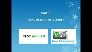 9. Push Existing Project To Git Repo Using Eclipse