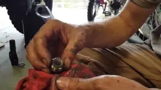 Found Metal in the T-84 Willys MB Jeep Transmission Fluid 1942