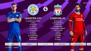 PES 2021 - Leicester City vs Liverpool FC - Premier League Gameplay