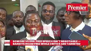Sowore vs DSS Free Speech Isn&rsquo;t Negotiable &mdash; Bandits Roam Free While Critics Are Targeted