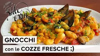 GNOCCHI con le COZZE FRESCHE