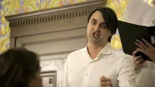 «Ах вы, сени, мои сени…» Солист Владимир Бараковский, Дирижер Евгений Спирин.