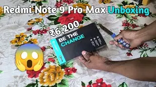 Redmi Note 9 Pro Max Unboxing & First Time Cashify Phone Bye ₹6,200 😱