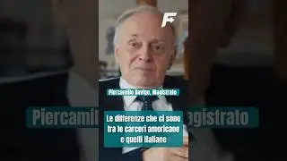 Piercamillo Davigo spiega le differenze tra il carcere statunitense e quello italiano.#giustizia