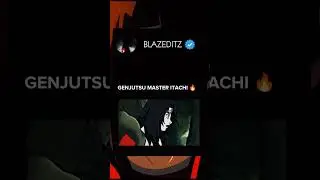 GENJUTSU MASTER ITACHI 🔥 #naruto #anime