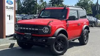 Обзор Ford Bronco Black Diamond + 2 двери, жёсткий верх, навигация 2024 года | Island Ford