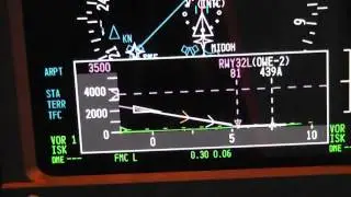 SIM 737-800 VSD（VerticalSituation Display）