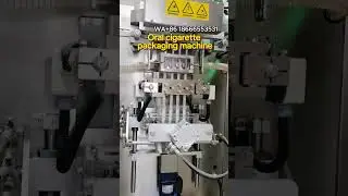 Oral cigarette packaging machine#machine #packagingmachine #factory #powderpackagingmachine