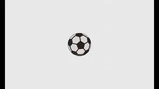 Football Machine Embroidery Design | Ball Embroidery File | DigitEMB